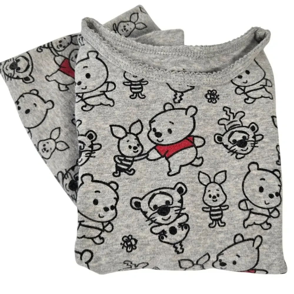 Official Disney Store Winnie the Pooh & Pals PJ Pals Soft Cotton Pajamas Size 6